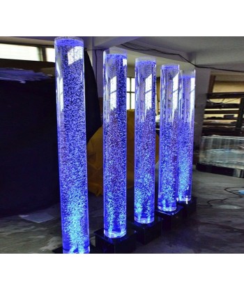 Colonne Led Effet Bulle brillant des détails fins