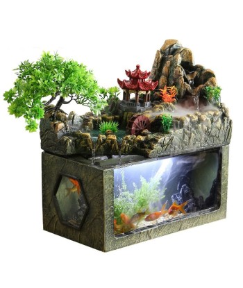 Aquarium Fontaine Interieur Véritable concentré