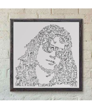 Tommy Ramone print from the ramones. le des métaux précieux