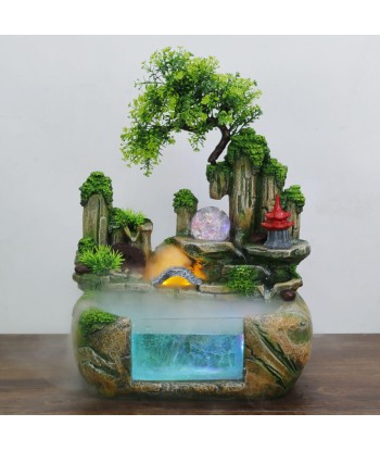 Fontaine zen bureau en linge