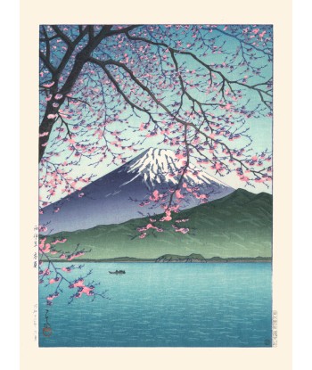 Mont Fuji au Printemps de Hasui Kawase | Reproduction Fine Art Venez acheter