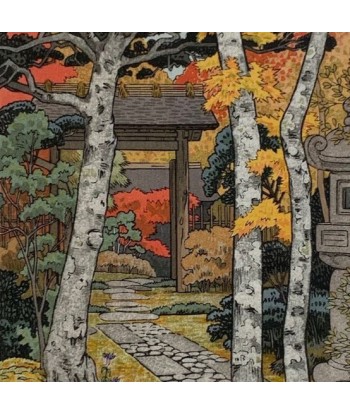 Estampe Japonaise de Yoshida Toshi | Sangetsu, Musée d'Hakone pas cher 