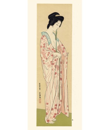 Femme en Long Sous-Vêtement de Goyo Hashiguchi | Reproduction Fine Art pas cher chine