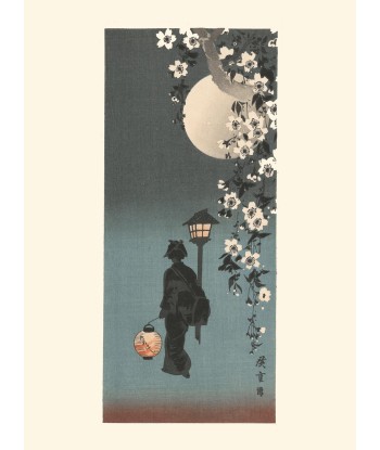 Soir de printemps de Shotei | Reproduction Fine Art Véritable concentré