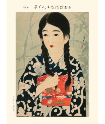 Beauté en kimono de Shinsui Ito | Reproduction Fine Art pas chere