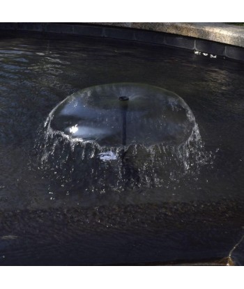 Fontaine solaire grande taille les ctes